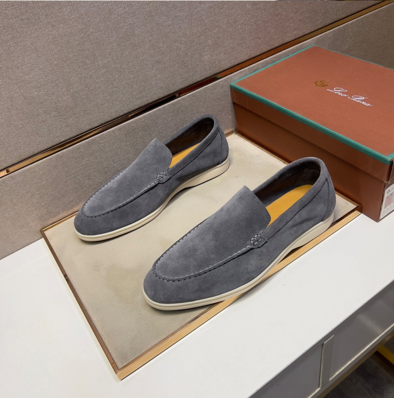 LP summer walk suede loafers type II