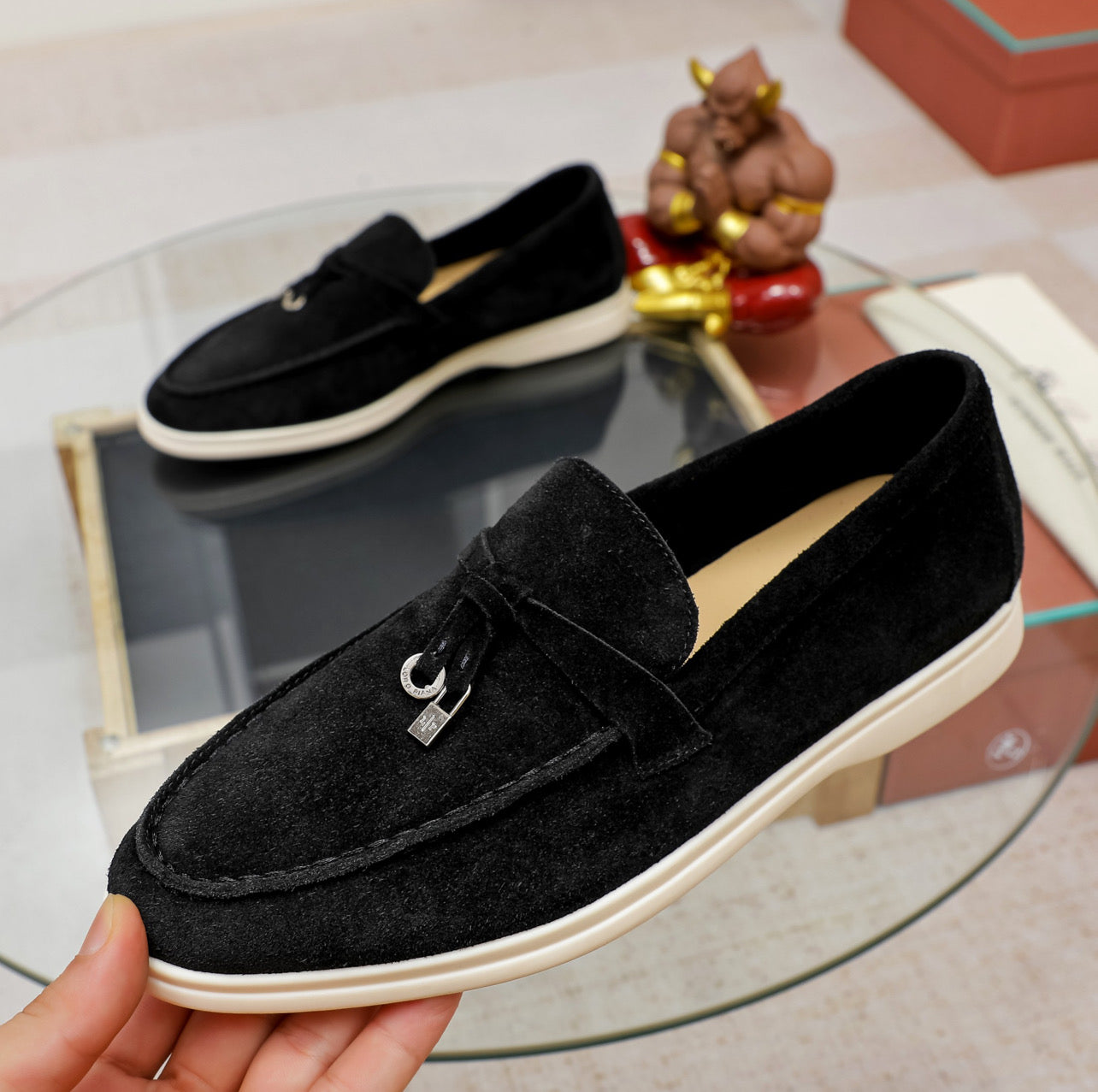 LP summer walk suede loafers type I