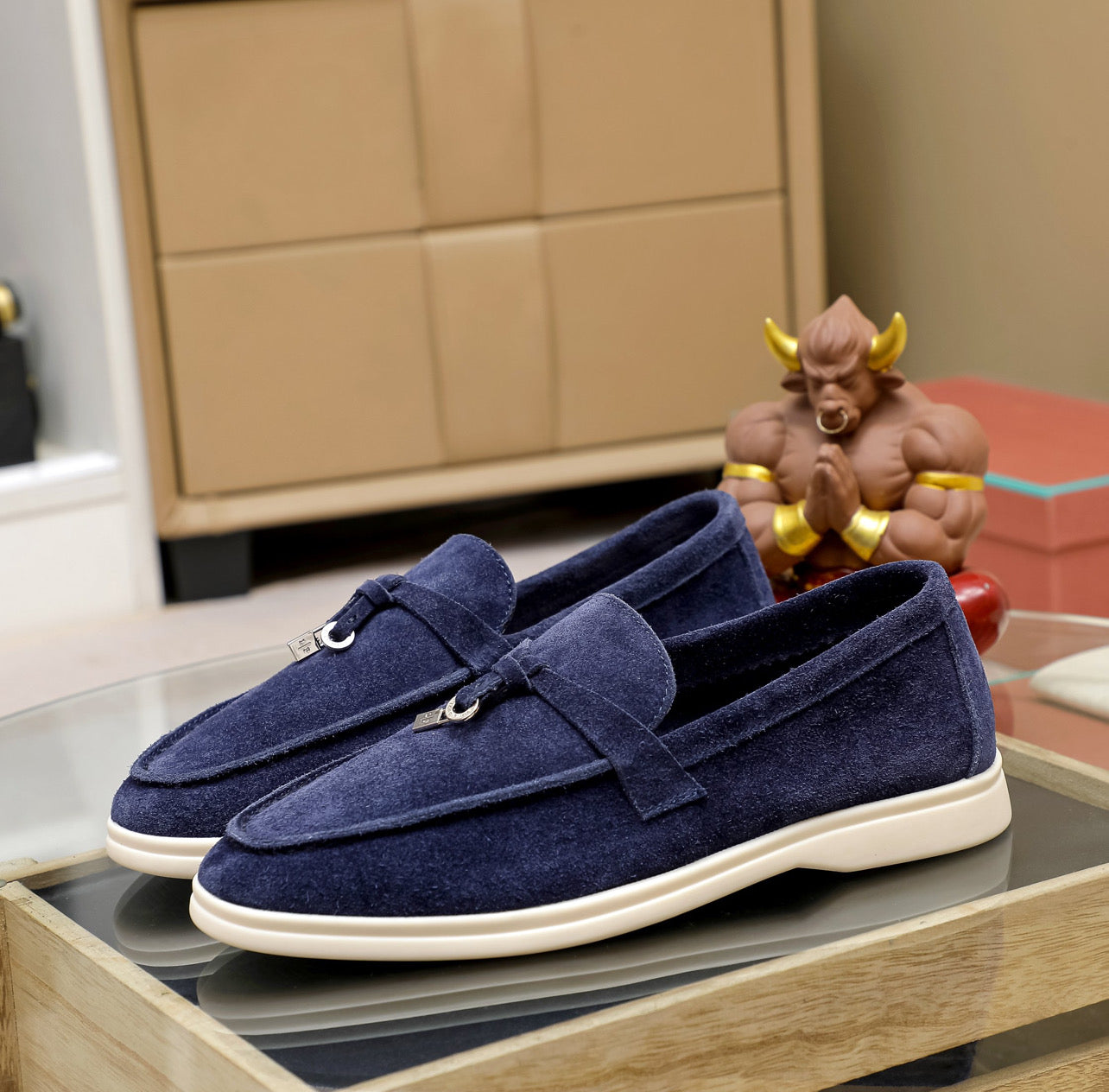 LP summer walk suede loafers type I