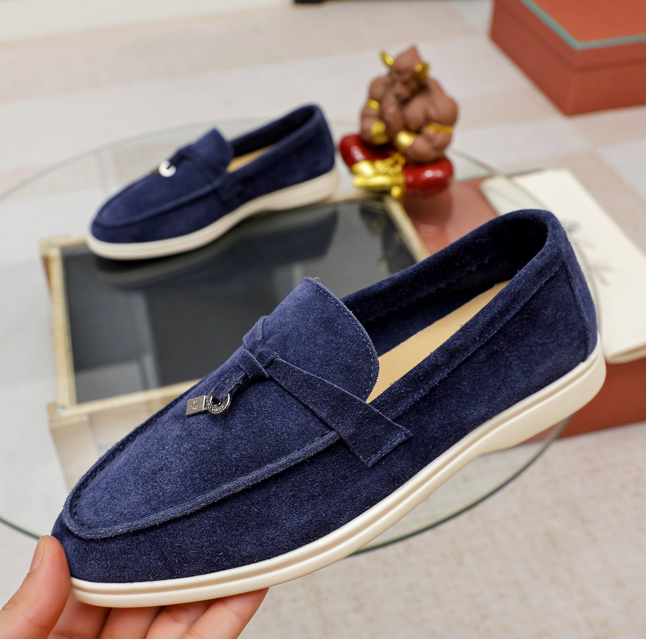 LP summer walk suede loafers type I