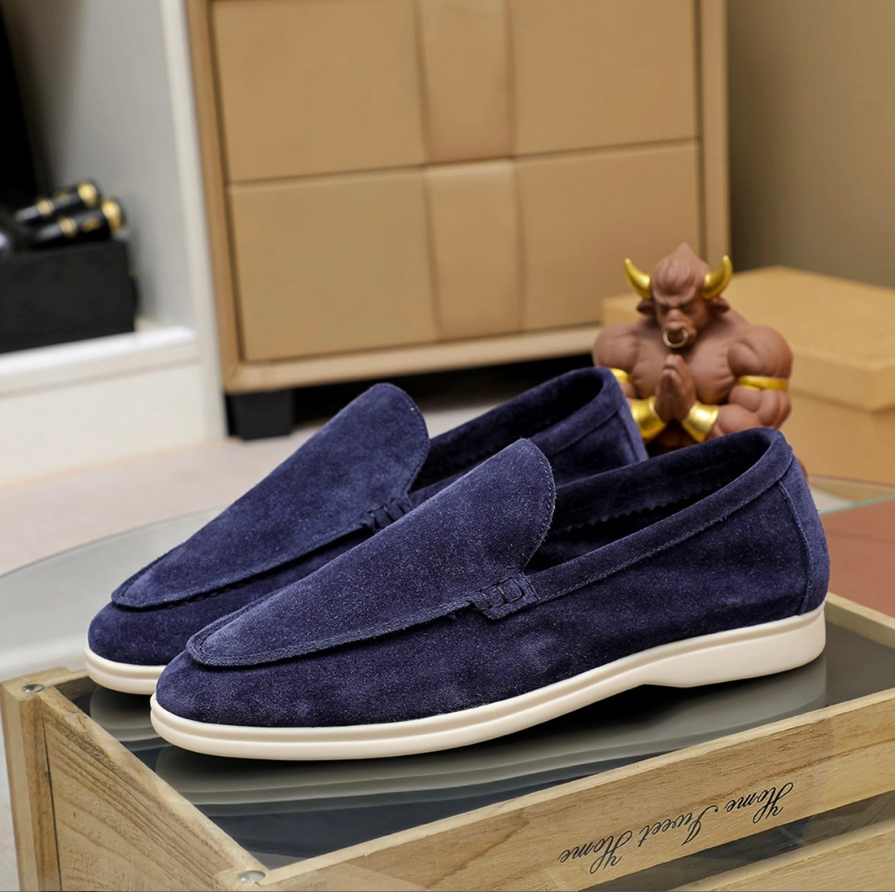 LP summer walk suede loafers type II