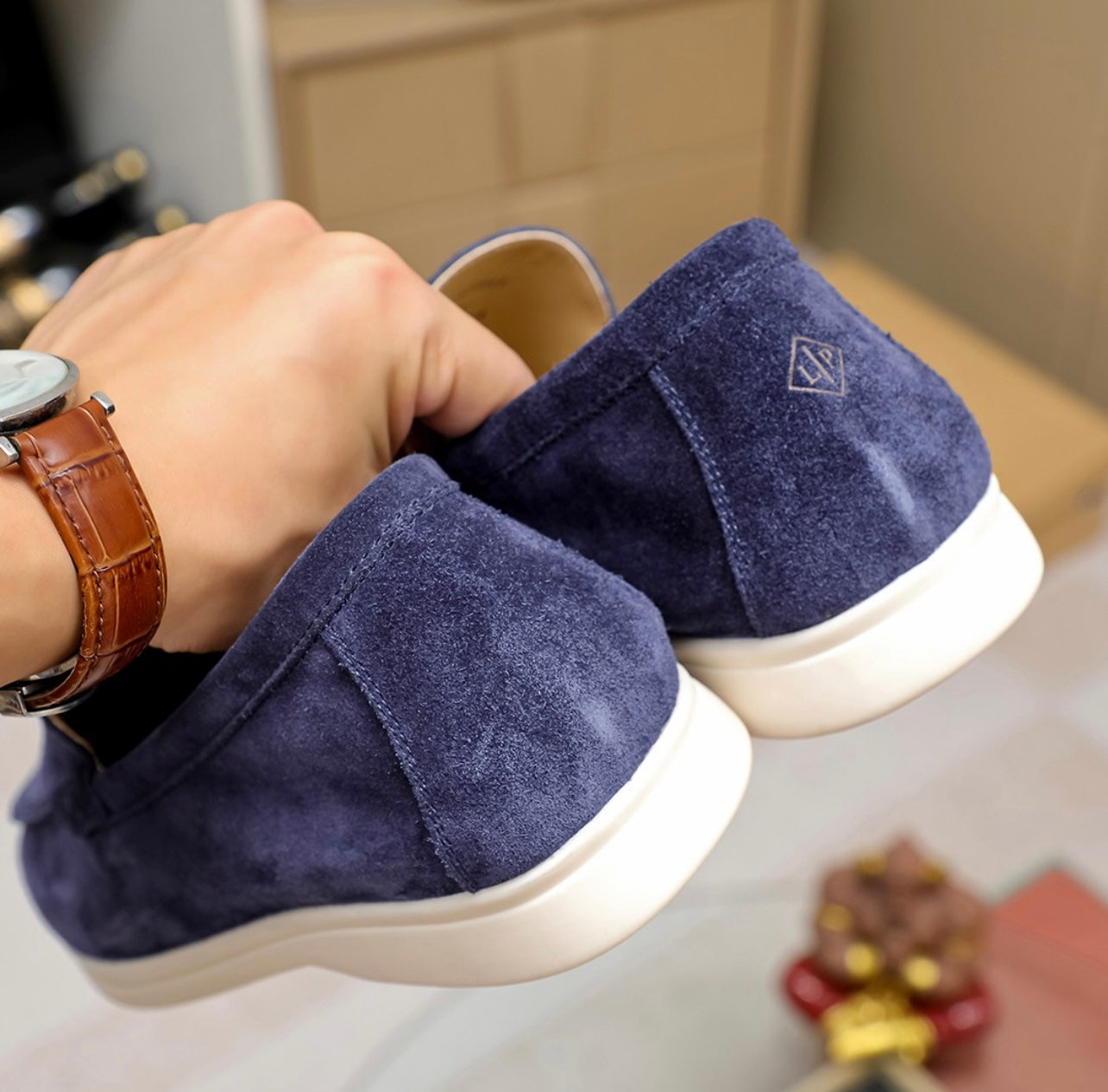 LP summer walk suede loafers type II