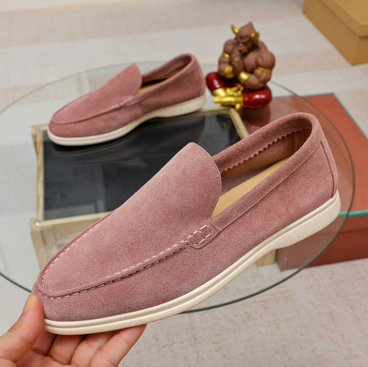 LP summer walk suede loafers type II