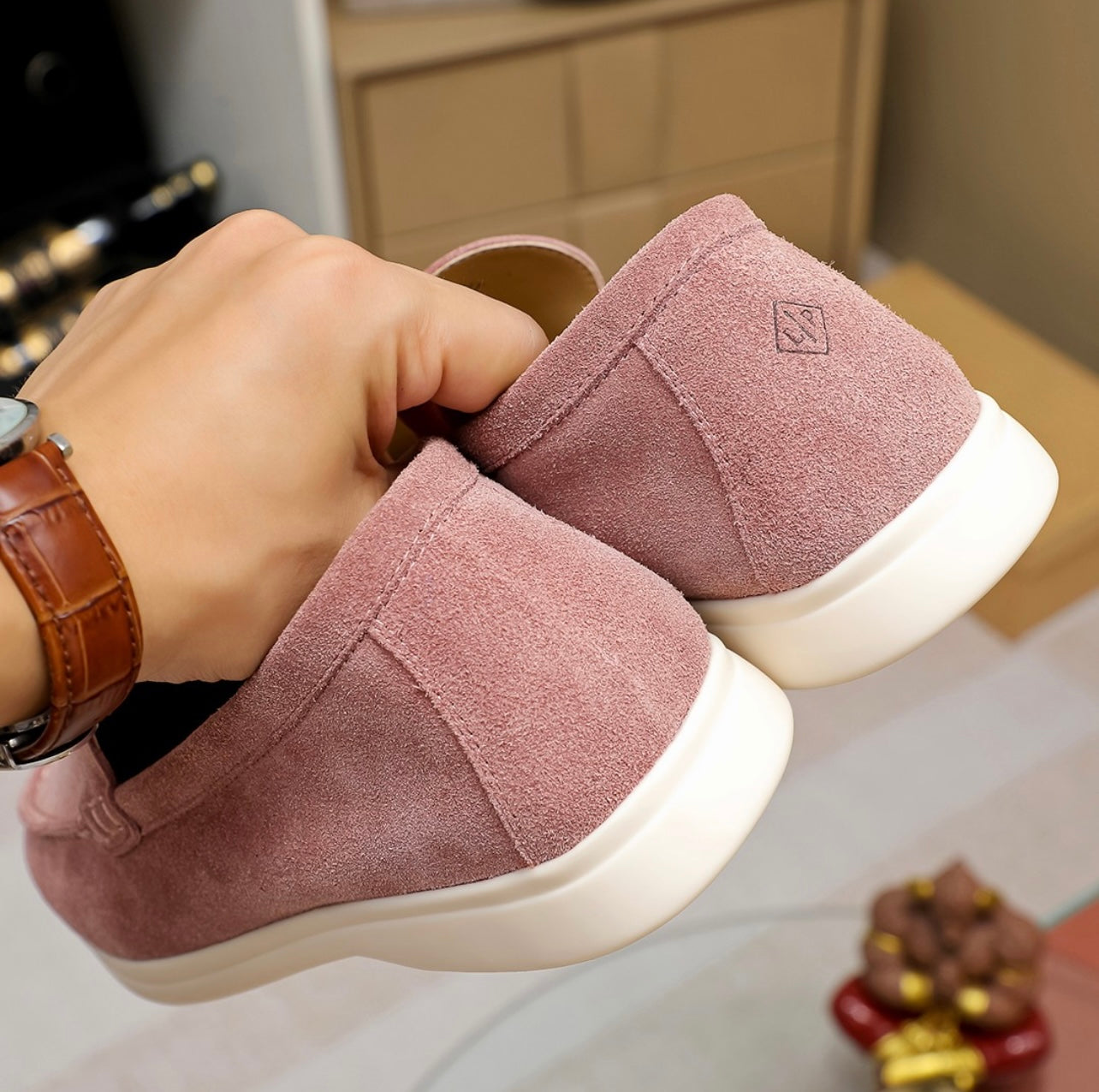 LP summer walk suede loafers type II