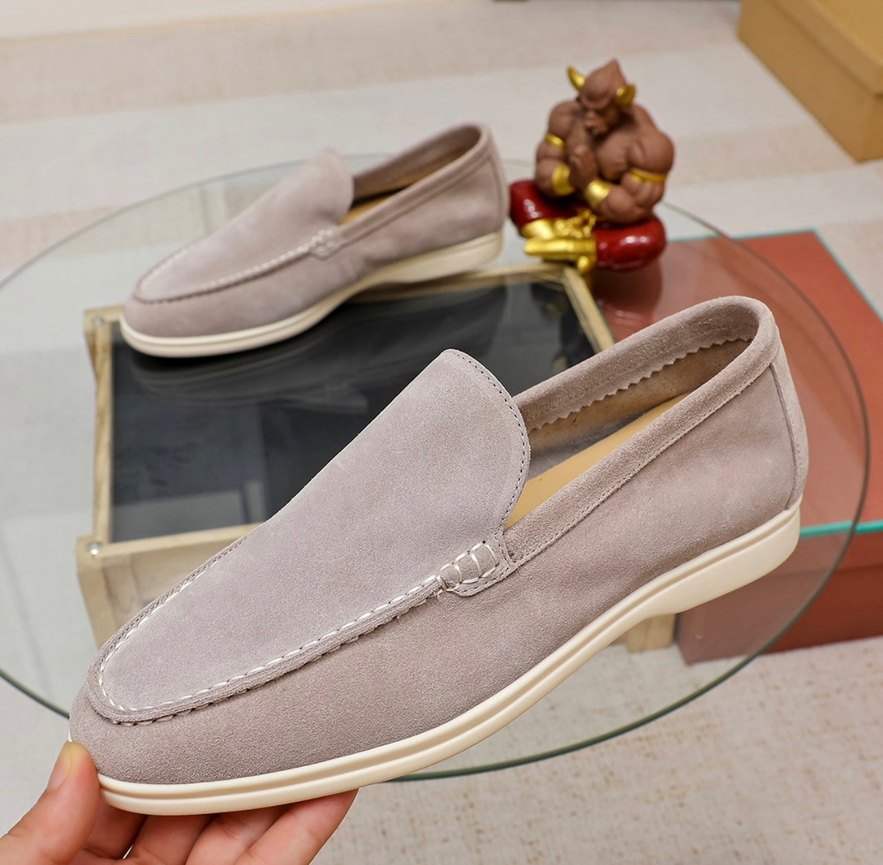 LP summer walk suede loafers type II