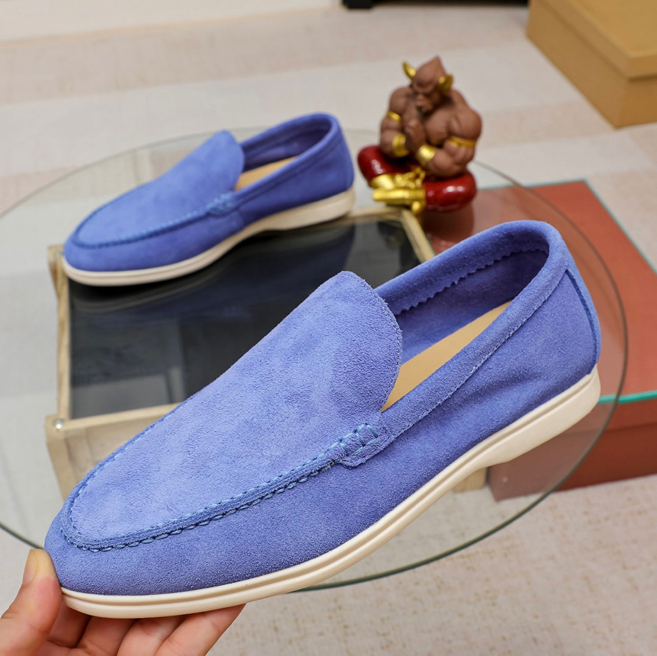 LP summer walk suede loafers type II