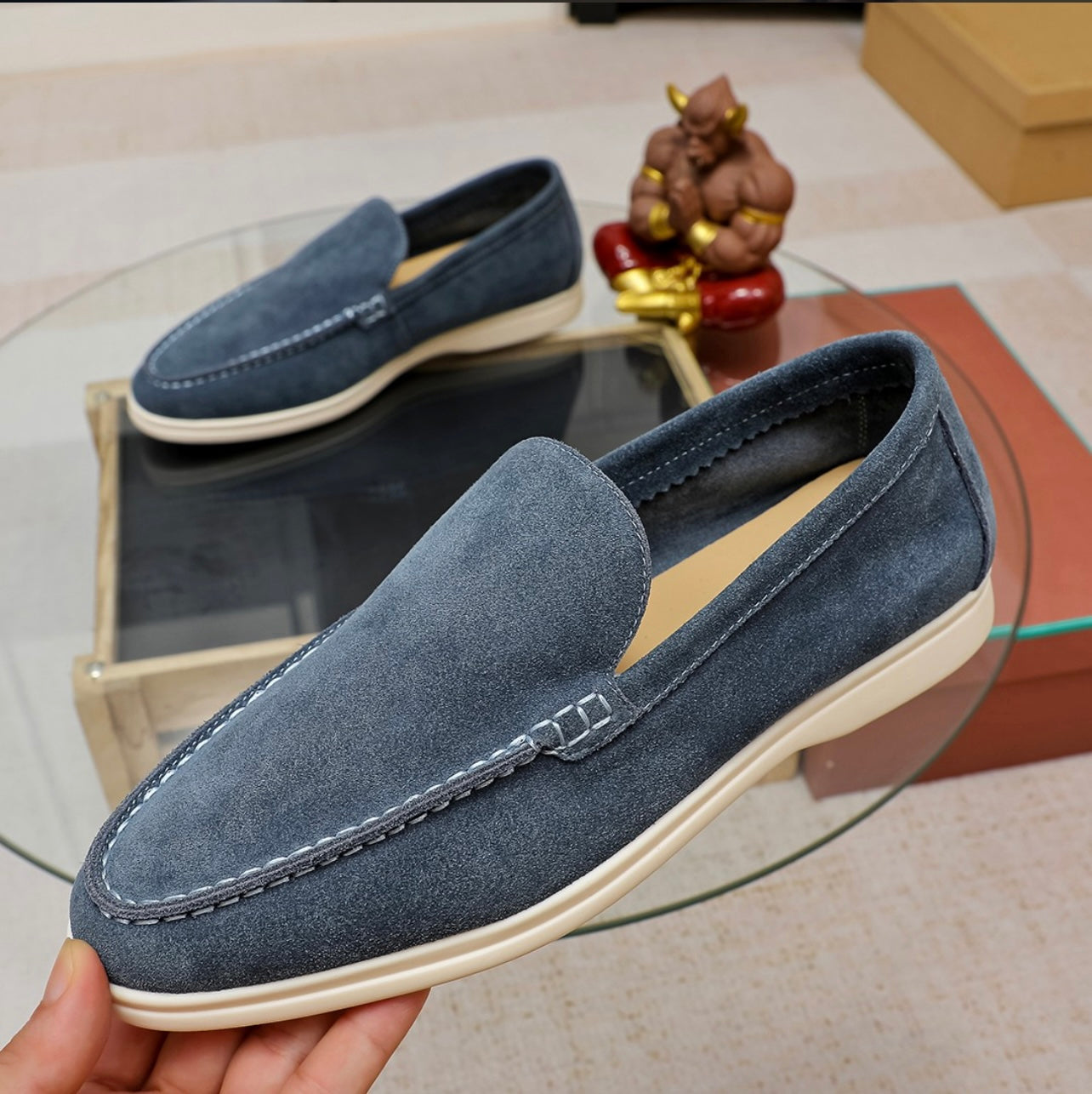 LP summer walk suede loafers type II