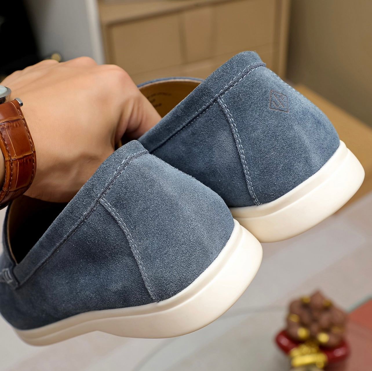 LP summer walk suede loafers type II