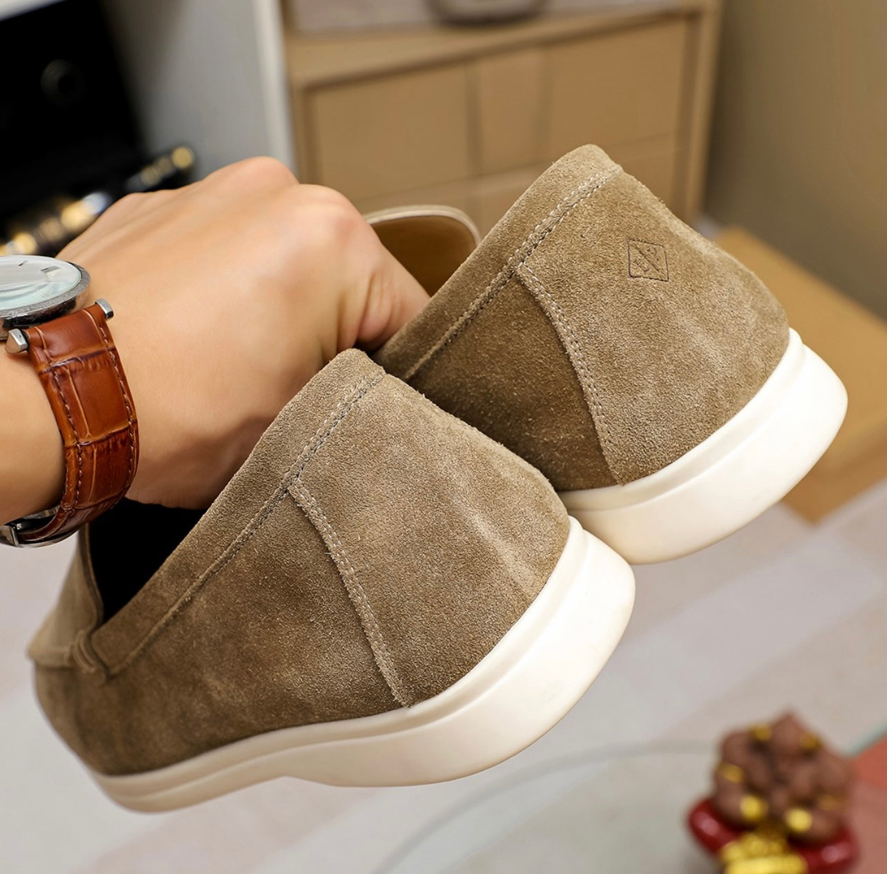 LP summer walk suede loafers type II